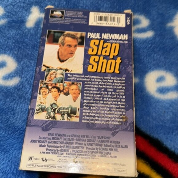Vintage Slap Shot VHS - Picture 2 of 4